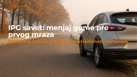 Zašto je važno zameniti letnje gume pre prvog mraza?