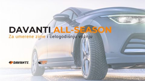 Davanti All-Season gume – sigurnost i praktičnost tokom cele godine