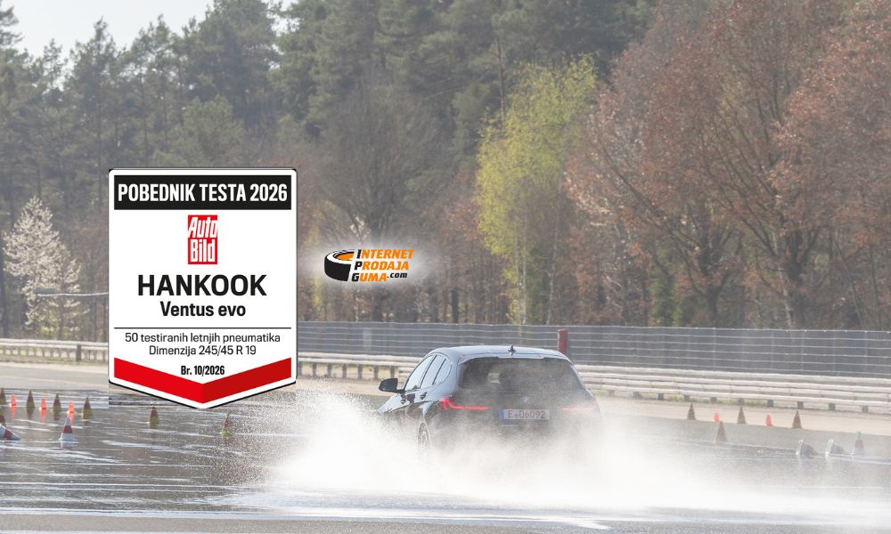 Trostruki uspeh na prolećnim testovima: Hankook je dominirao na testovima letnjih guma časopisa Auto Bild i AvD