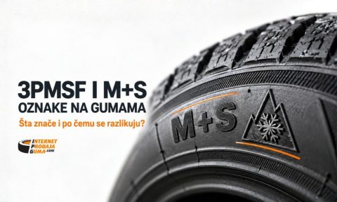 3PMSF i M+S oznake: razlika i zakon u Srbiji