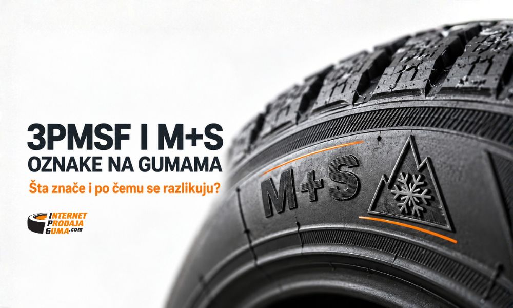 3PMSF i M+S oznake: razlika i zakon u Srbiji